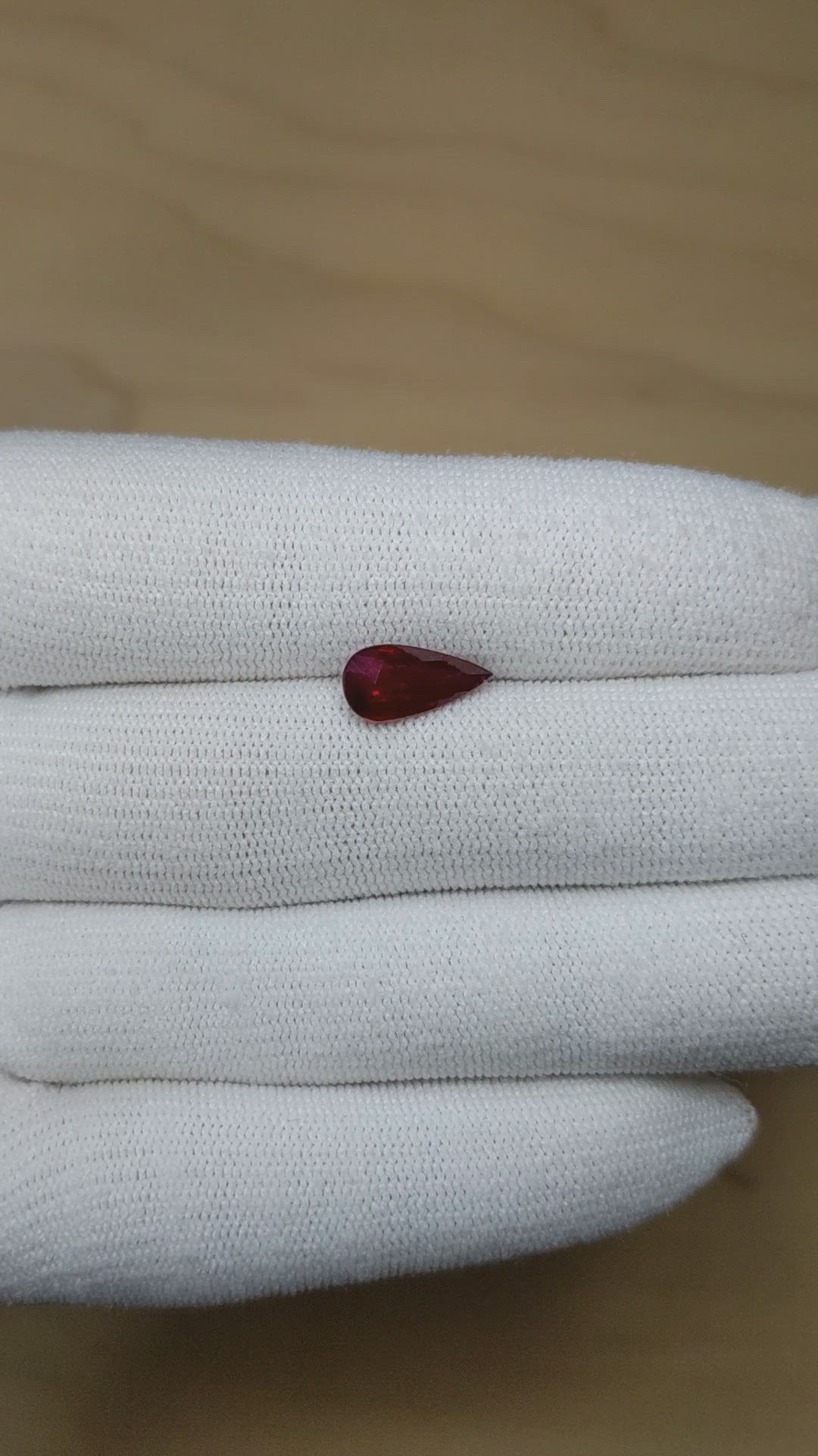 2.40 Ct. Ruby from Mozambique Size Video