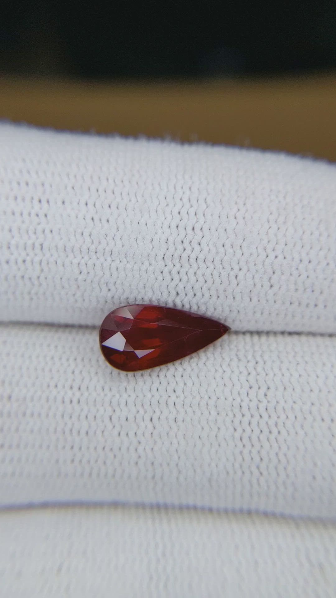 2.40 Ct. Ruby from Mozambique Size Video