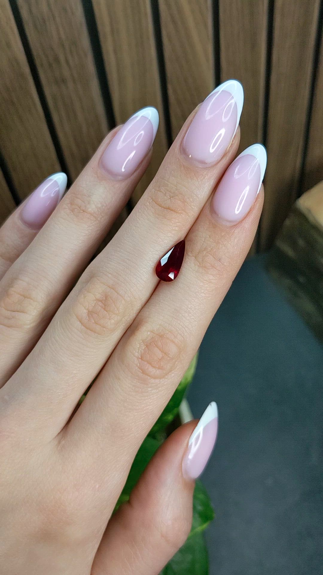 2.40 Ct. Ruby from Mozambique Size Video