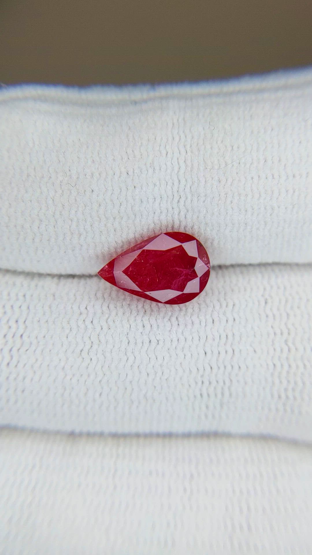 3.07 Ct. Ruby from Mozambique Size Video