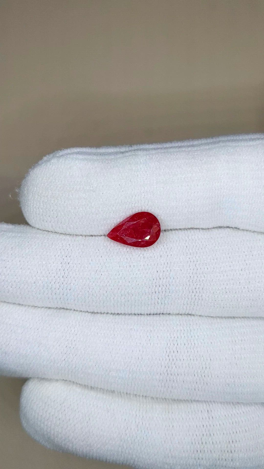 3.07 Ct. Ruby from Mozambique Size Video