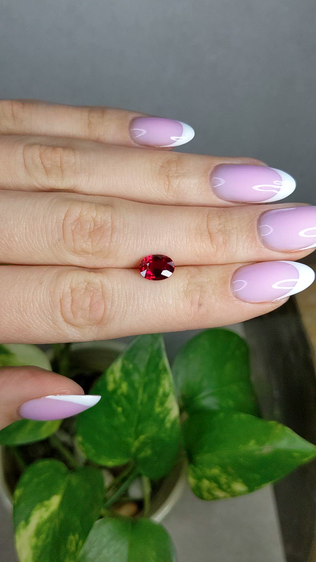 2.12 Ct. Ruby from Madagascar Size Video