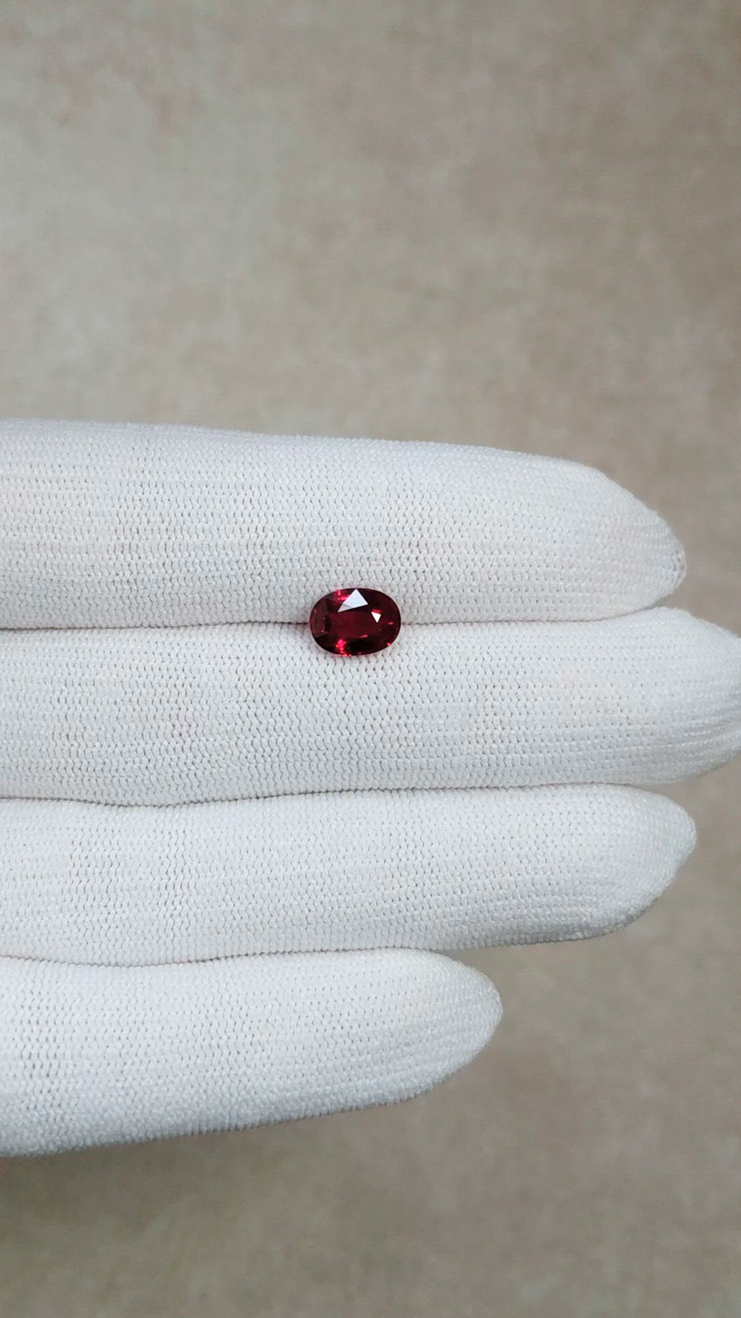 2.12 Ct. Ruby from Madagascar Size Video