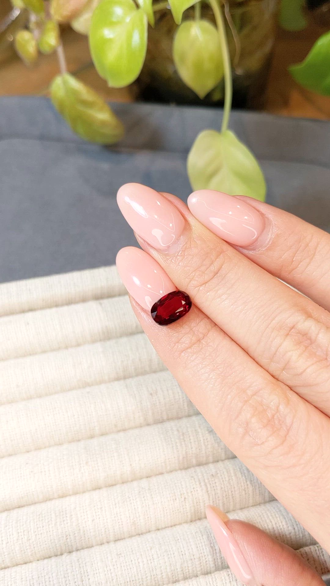 2.15 Ct. Ruby from Mozambique Size Video