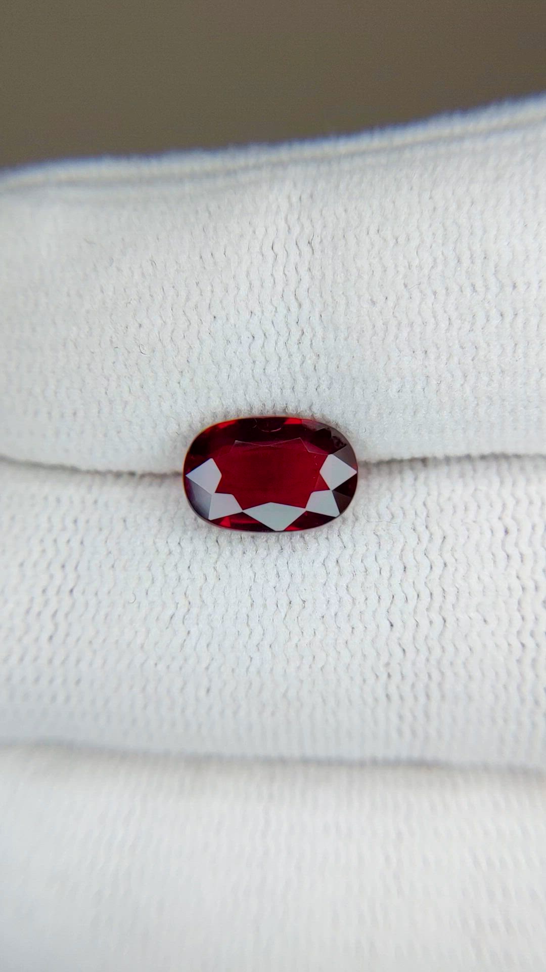 2.15 Ct. Ruby from Mozambique Size Video