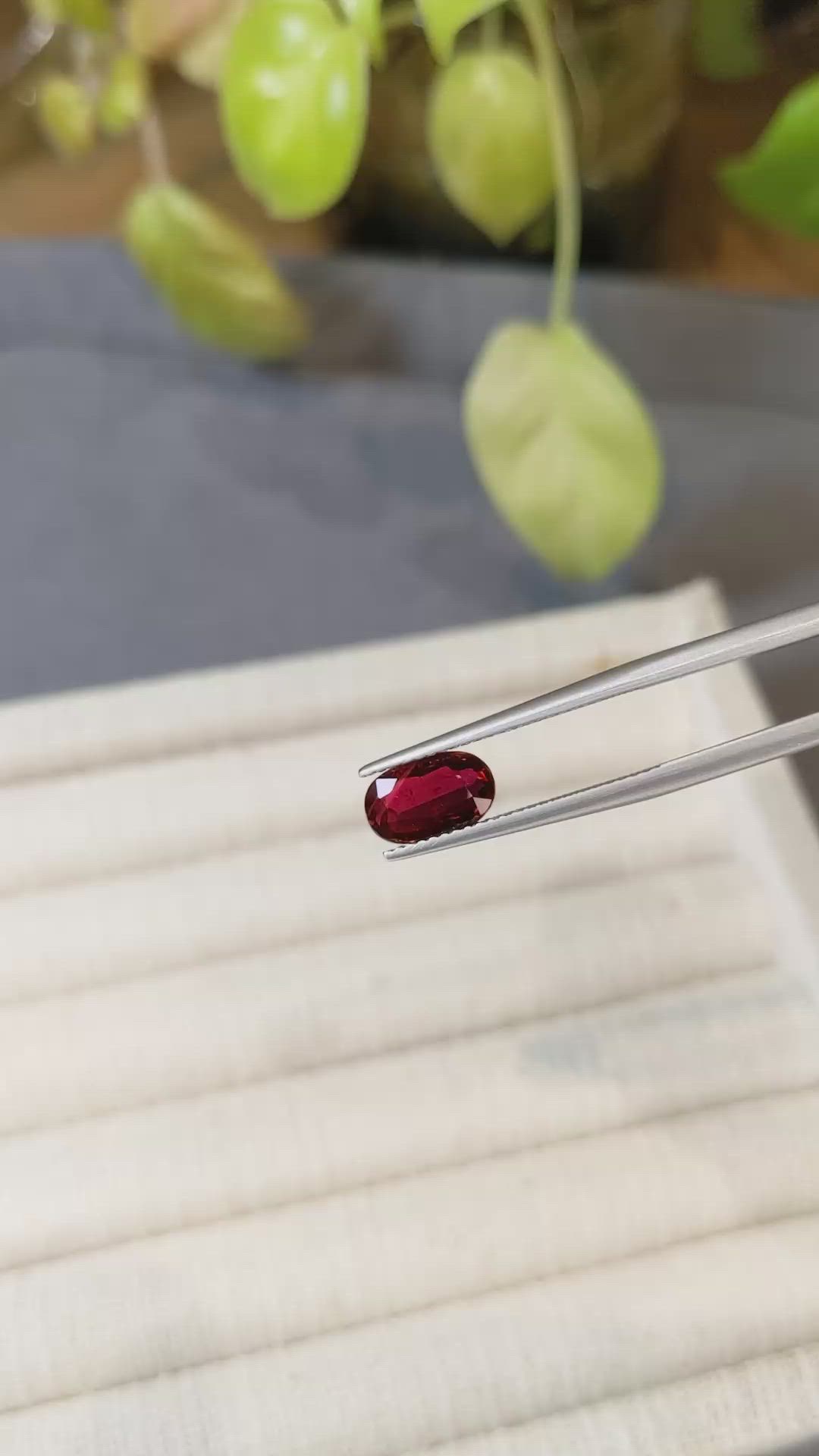 2.02 Ct. Ruby from Mozambique Size Video