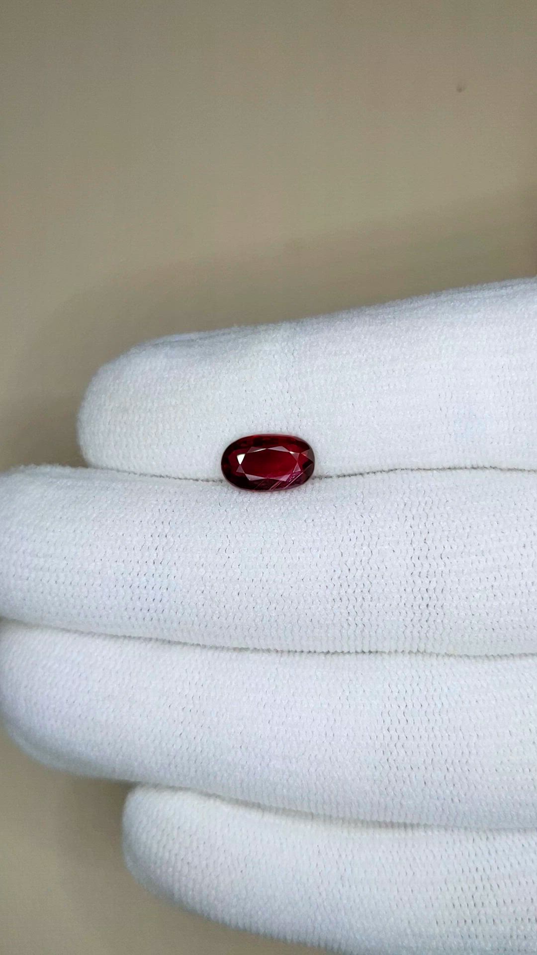 2.02 Ct. Ruby from Mozambique Size Video