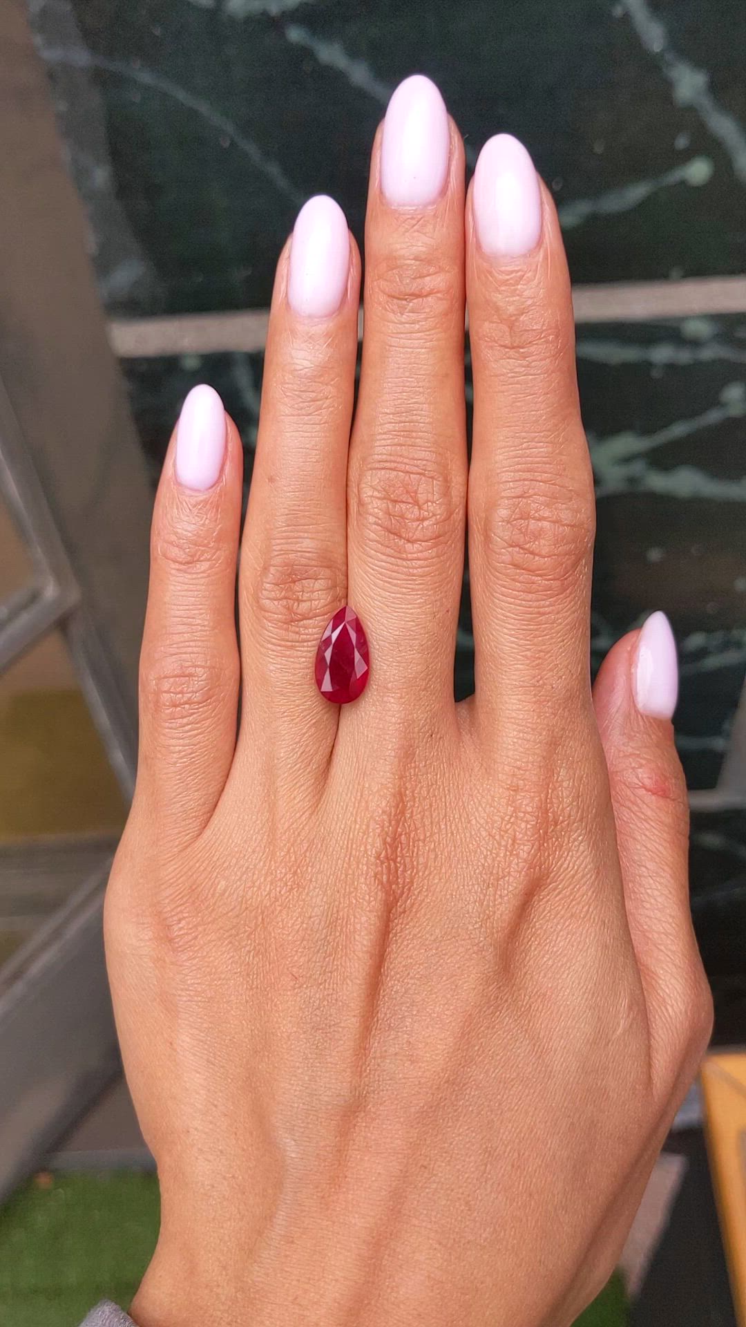 3.95 Ct. Ruby from Burma (Myanmar) Size Video