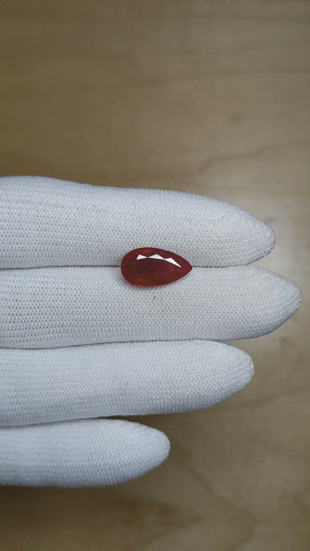 3.95 Ct. Ruby from Burma (Myanmar) Size Video