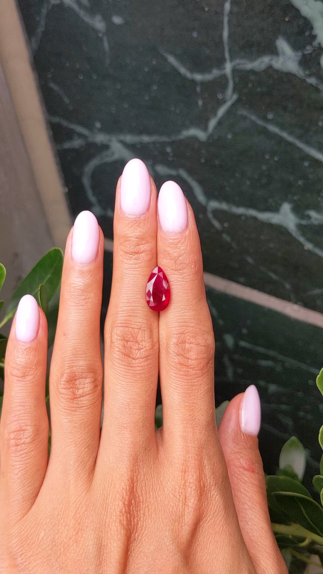 3.95 Ct. Ruby from Burma (Myanmar) Size Video