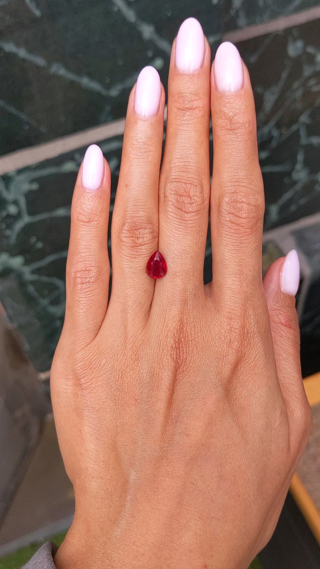 2.26 Ct. Ruby from Burma (Myanmar) Size Video