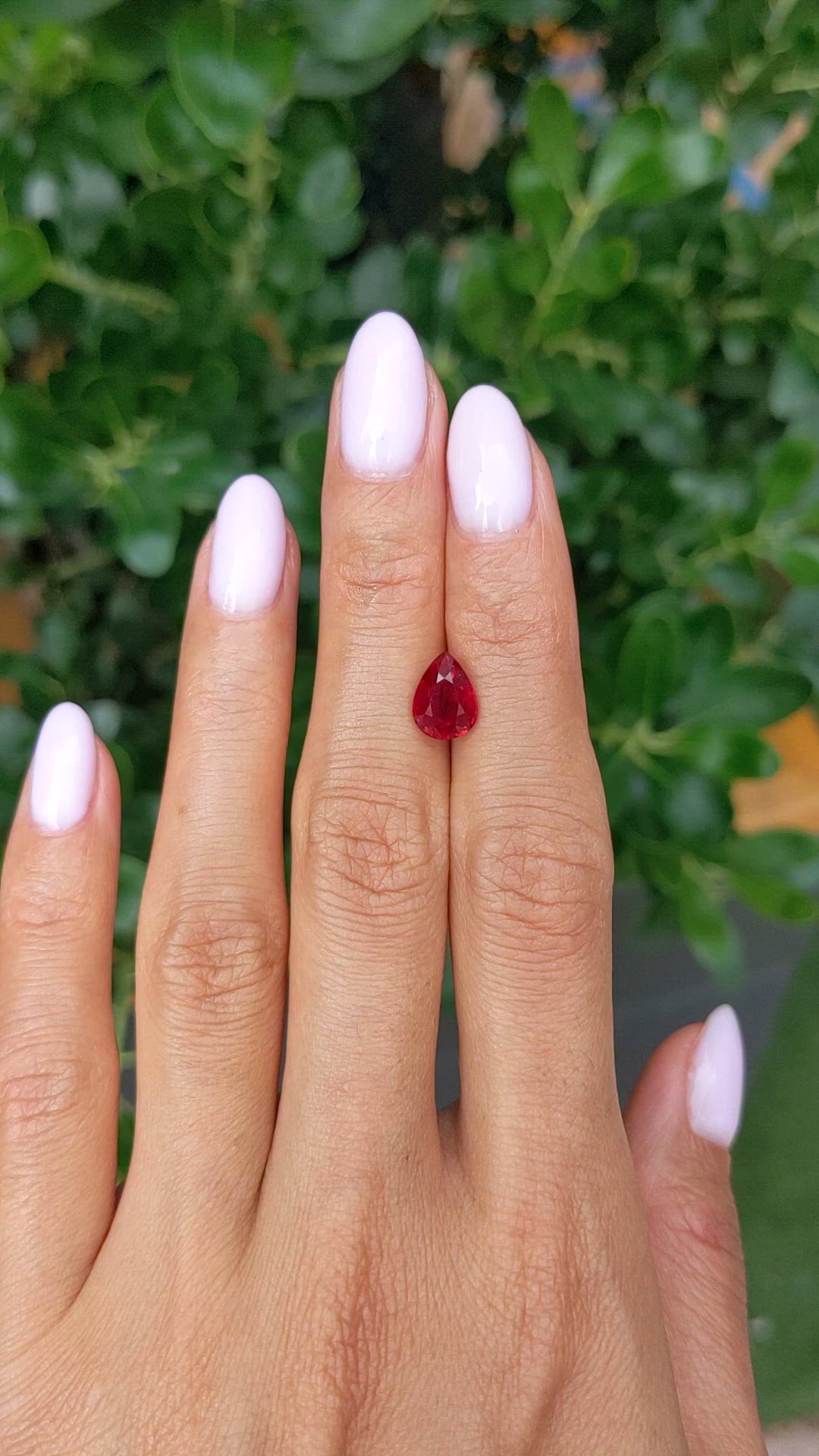 2.26 Ct. Ruby from Burma (Myanmar) Size Video