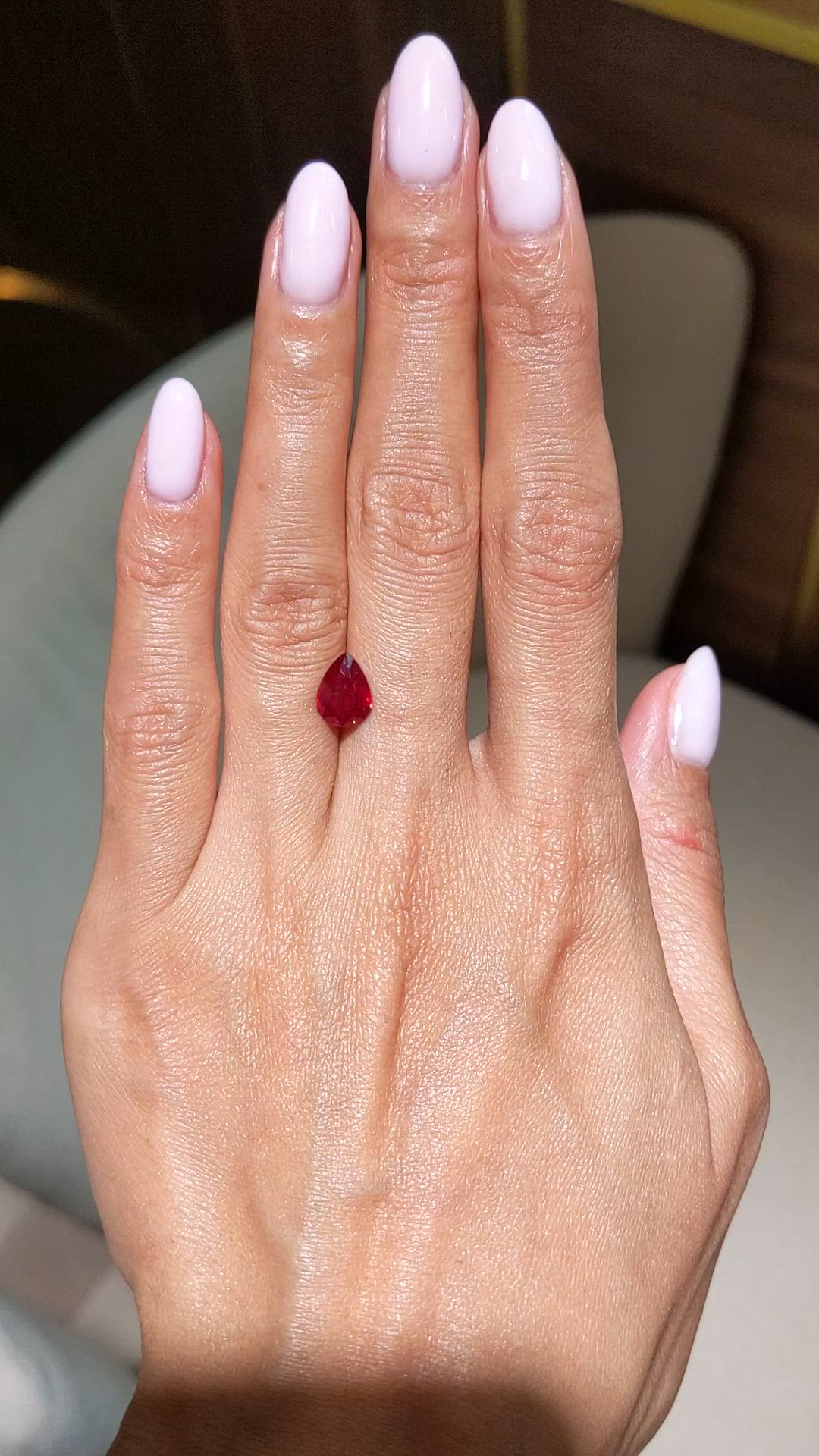 2.26 Ct. Ruby from Burma (Myanmar) Size Video