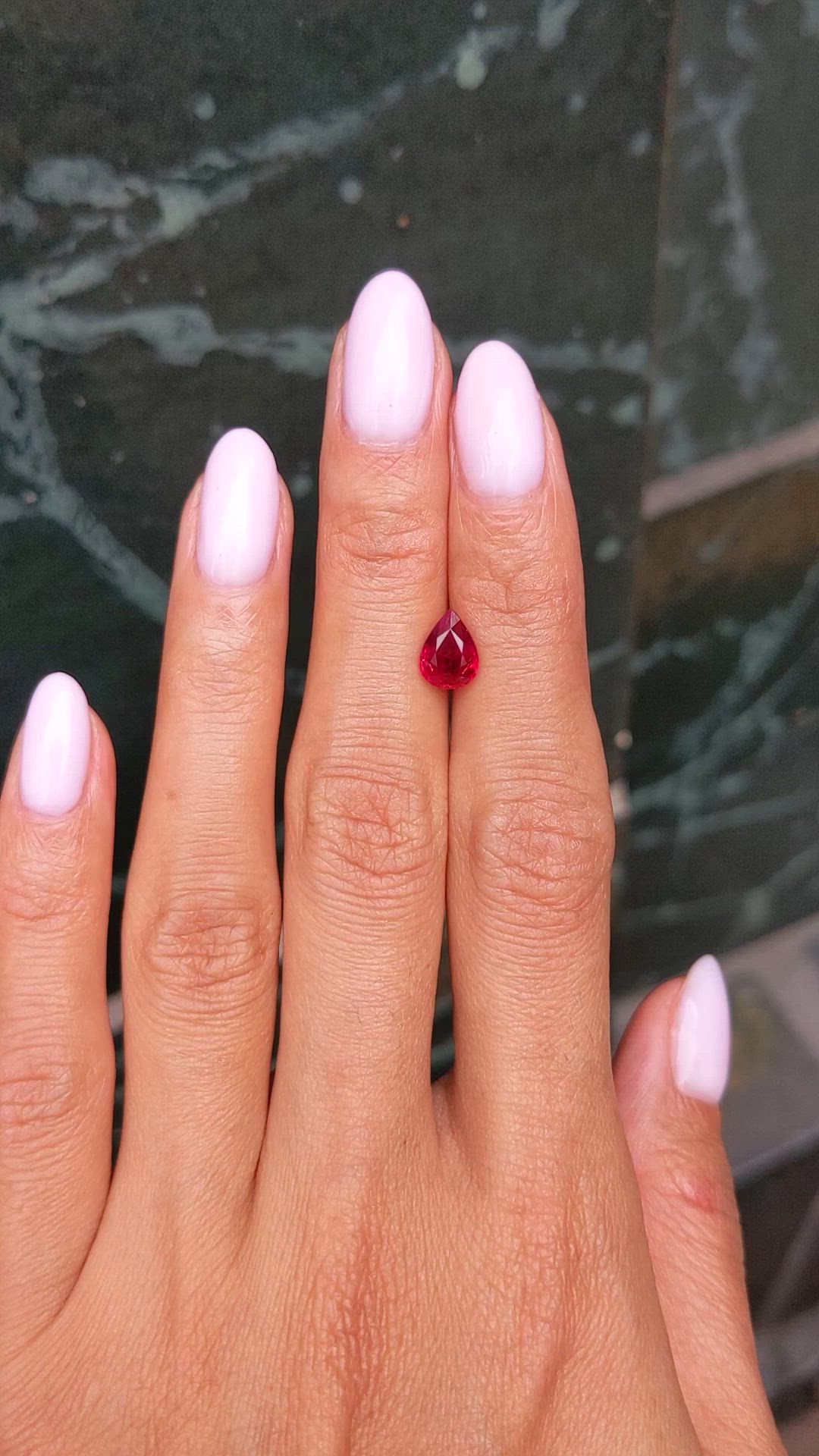 1.47 Ct. Ruby from Burma (Myanmar) Size Video