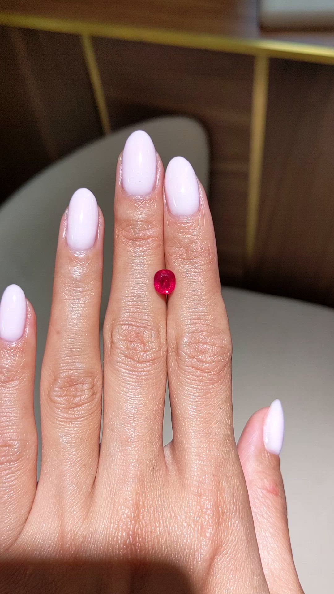 1.15 Ct. Ruby from Burma (Myanmar) Size Video
