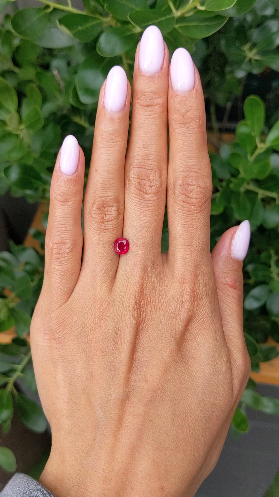 1.15 Ct. Ruby from Burma (Myanmar) Size Video