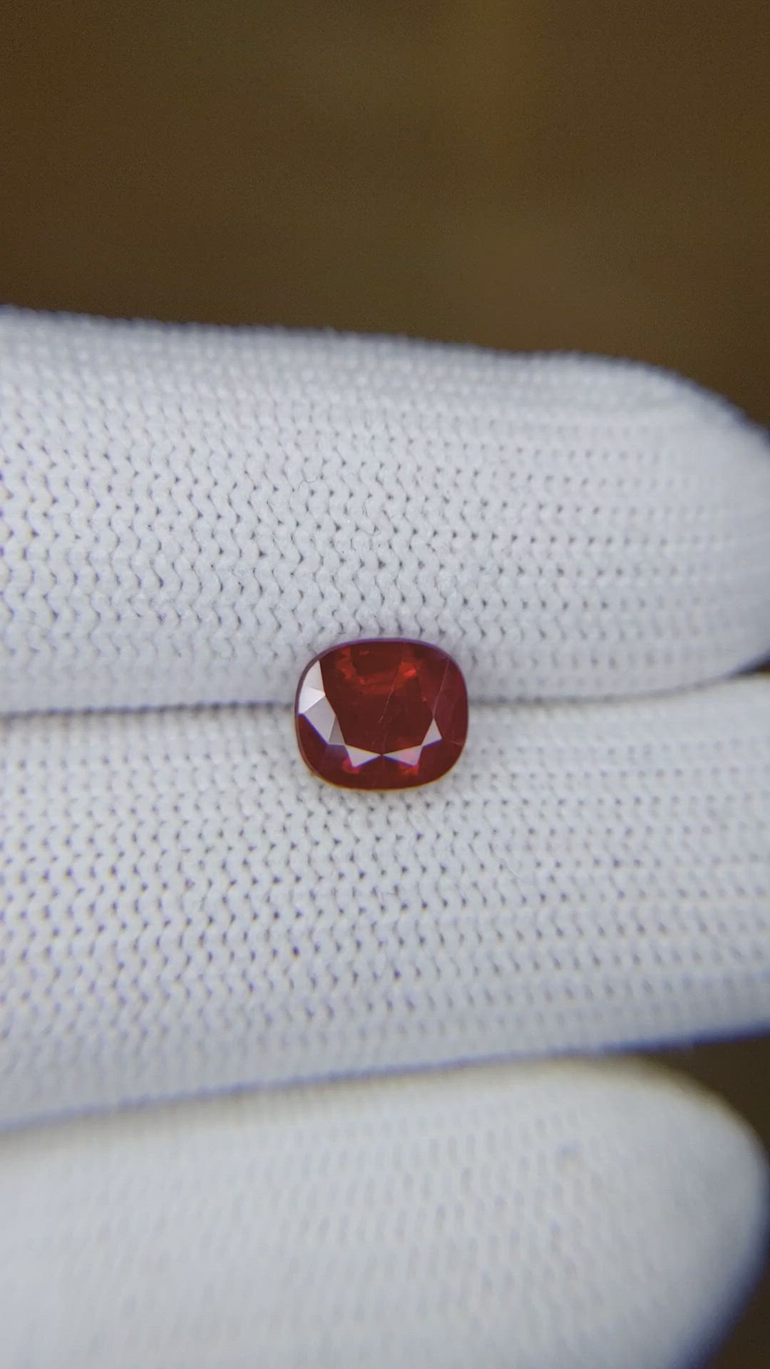 1.46 Ct. Ruby from Burma (Myanmar) Size Video