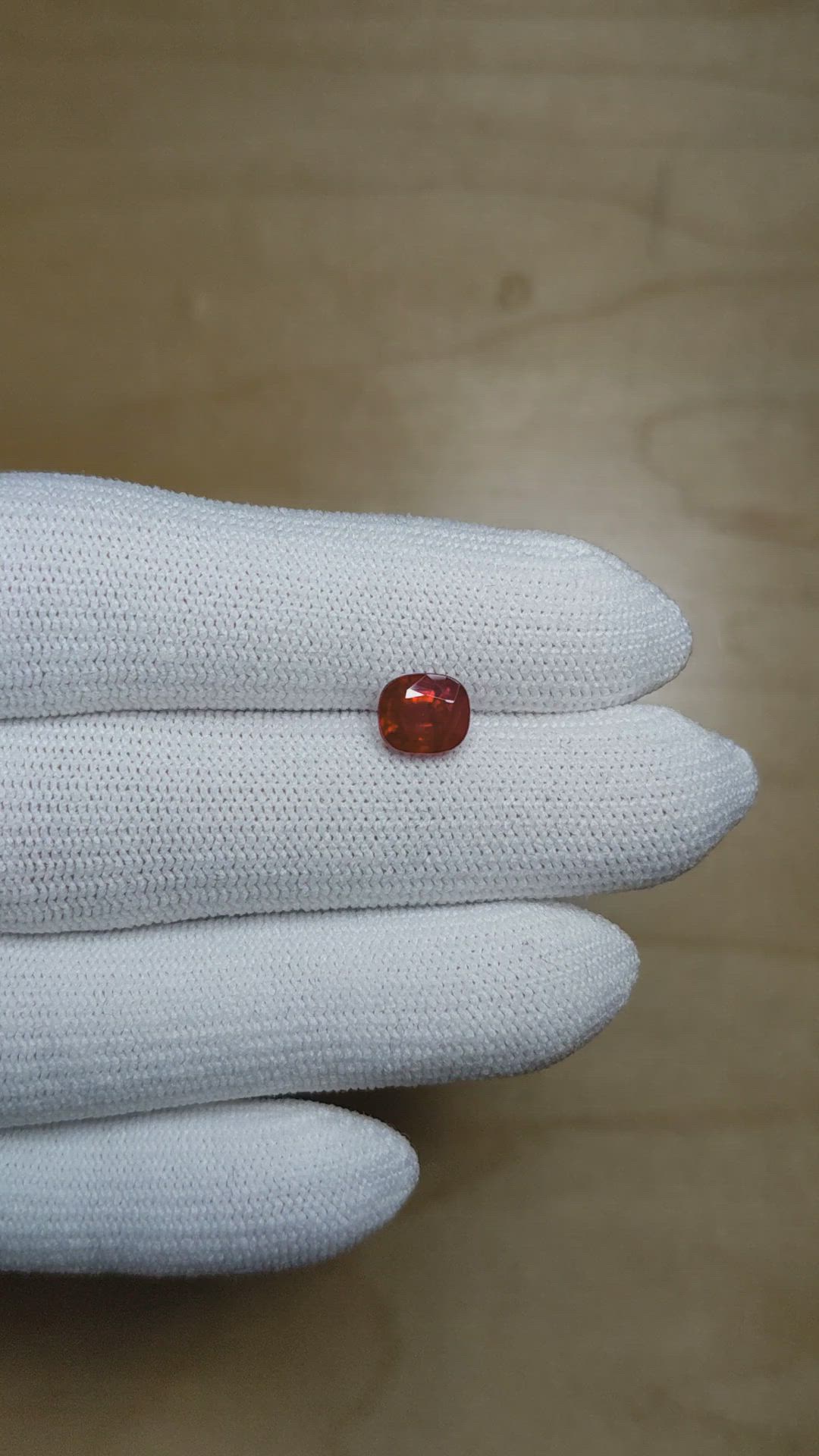 1.46 Ct. Ruby from Burma (Myanmar) Size Video