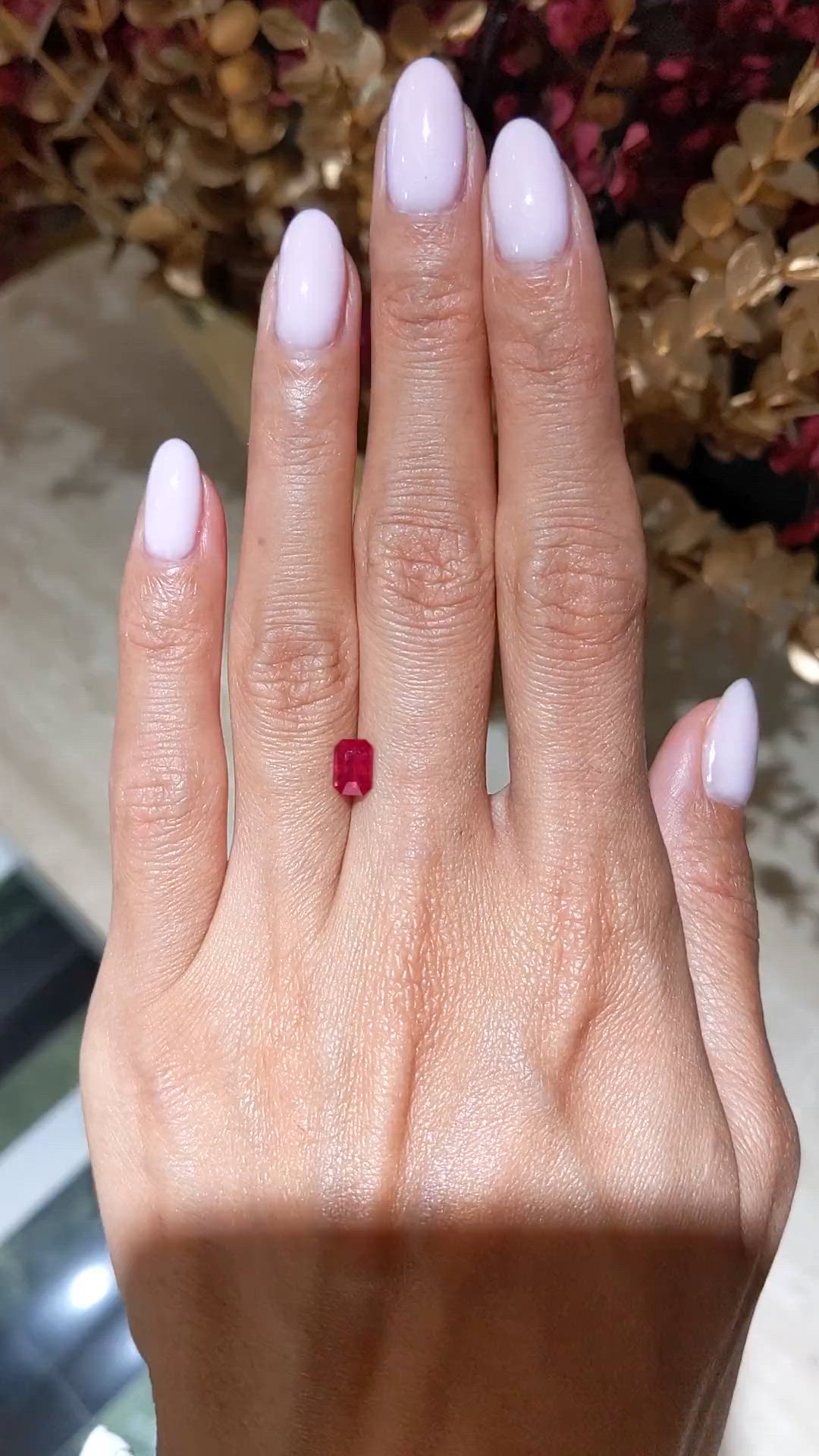 1.04 Ct. Ruby from Burma (Myanmar) Size Video