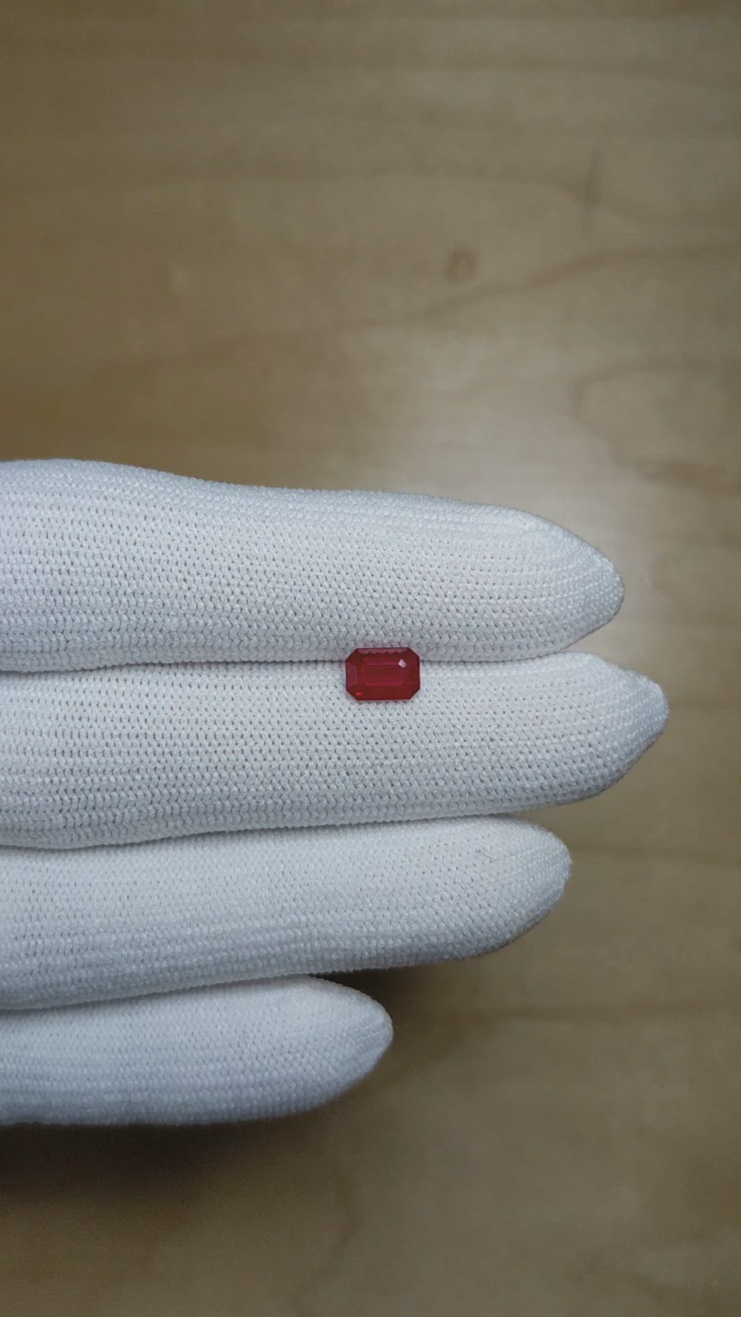 1.04 Ct. Ruby from Burma (Myanmar) Size Video