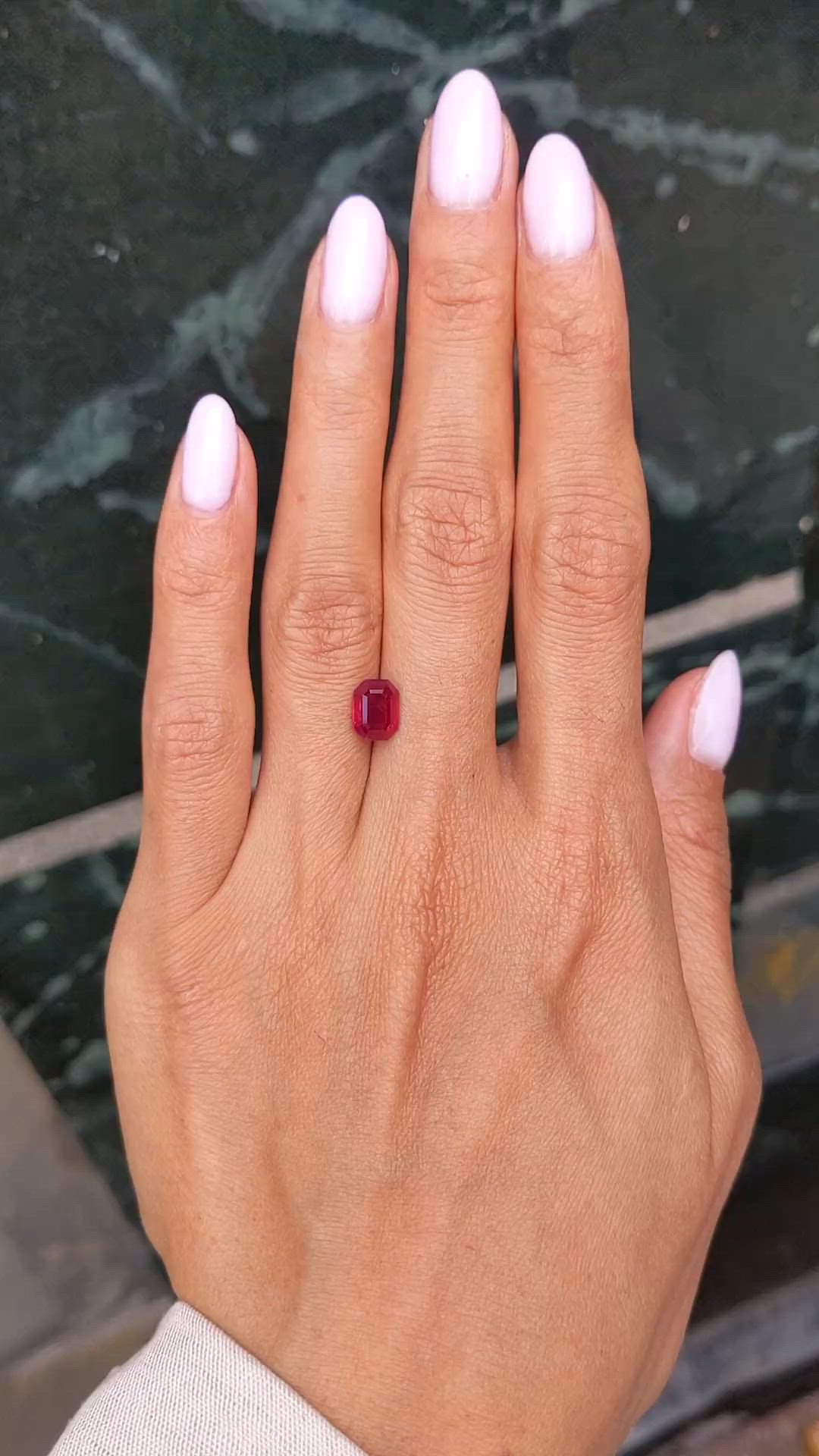 2.01 Ct. Ruby from Burma (Myanmar) Size Video