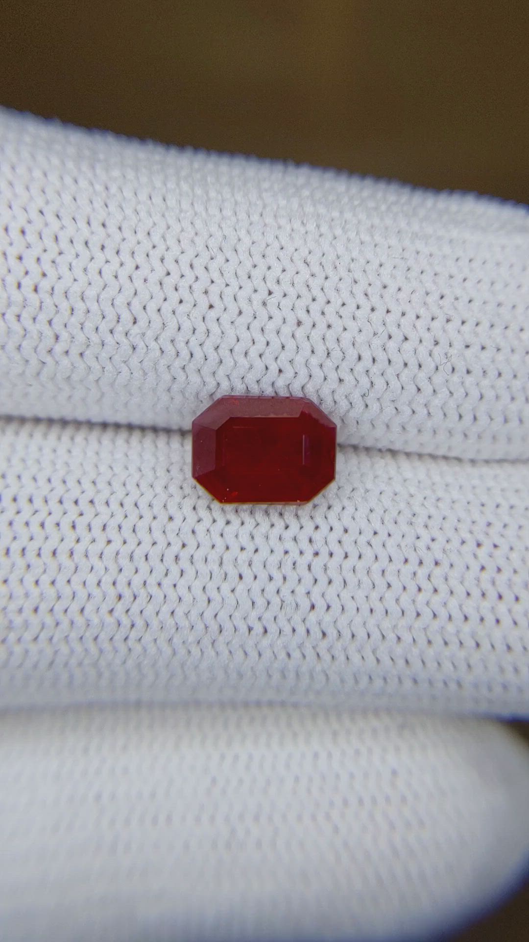 2.01 Ct. Ruby from Burma (Myanmar) Size Video