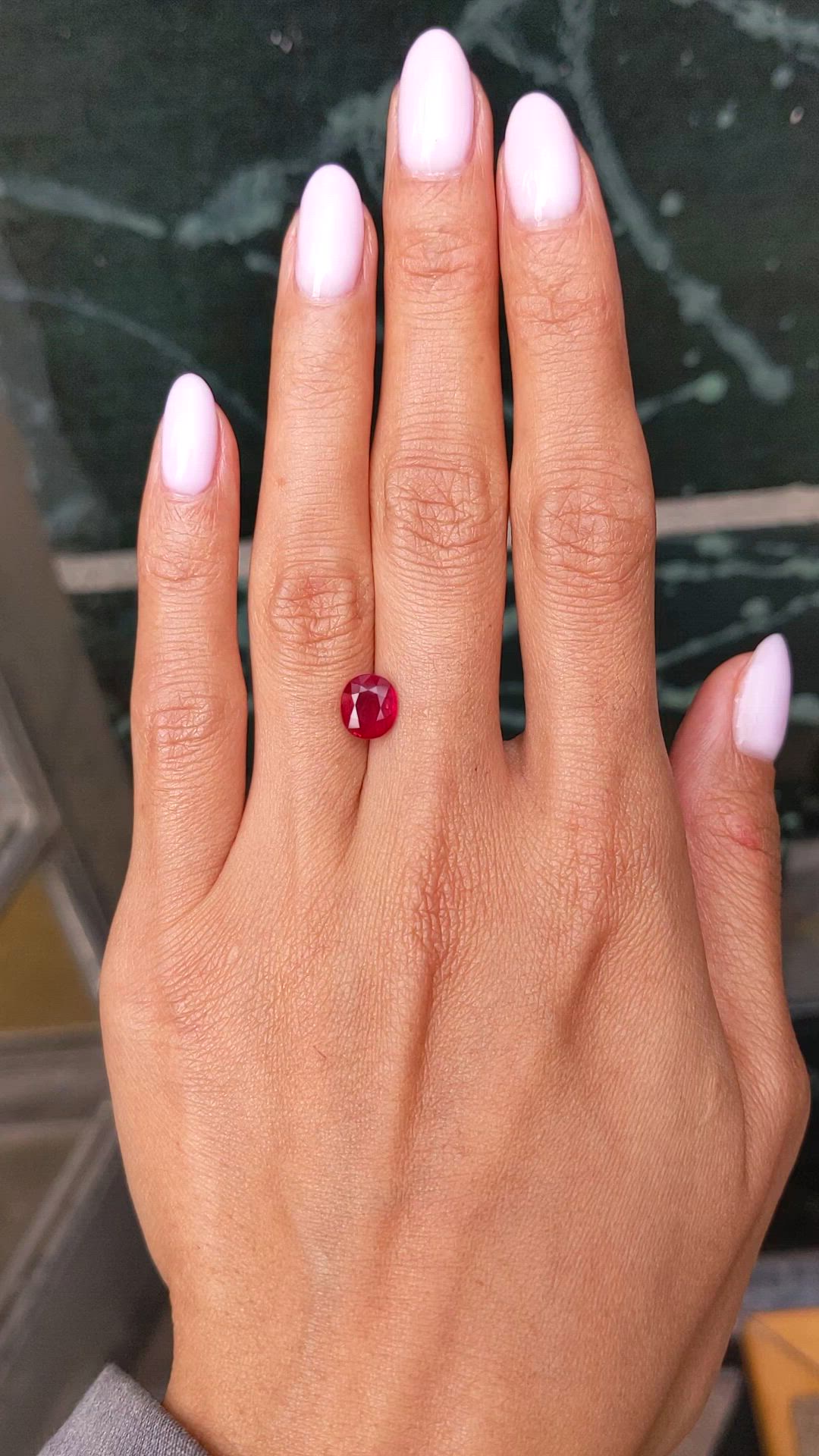 2.02 Ct. Ruby from Burma (Myanmar) Size Video