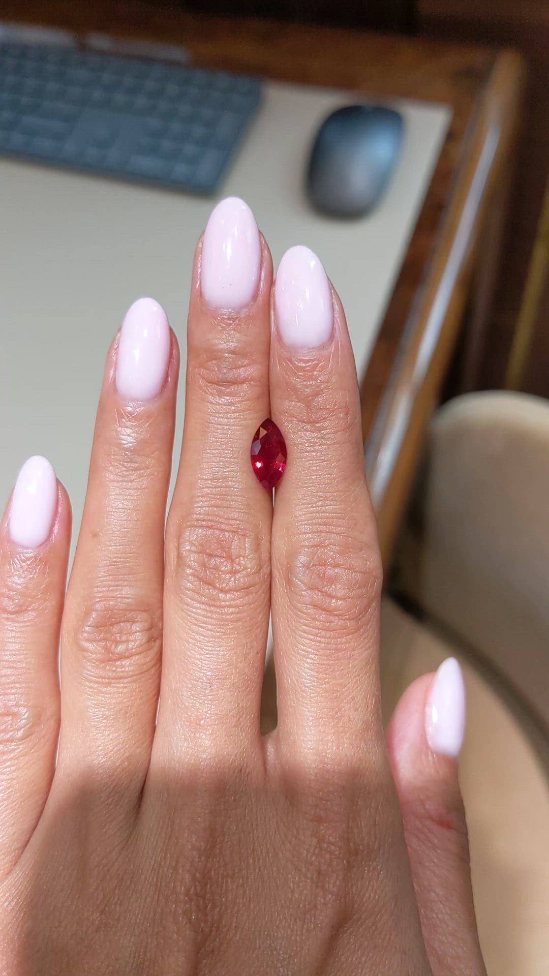 1.97 Ct. Ruby from Burma (Myanmar) Size Video