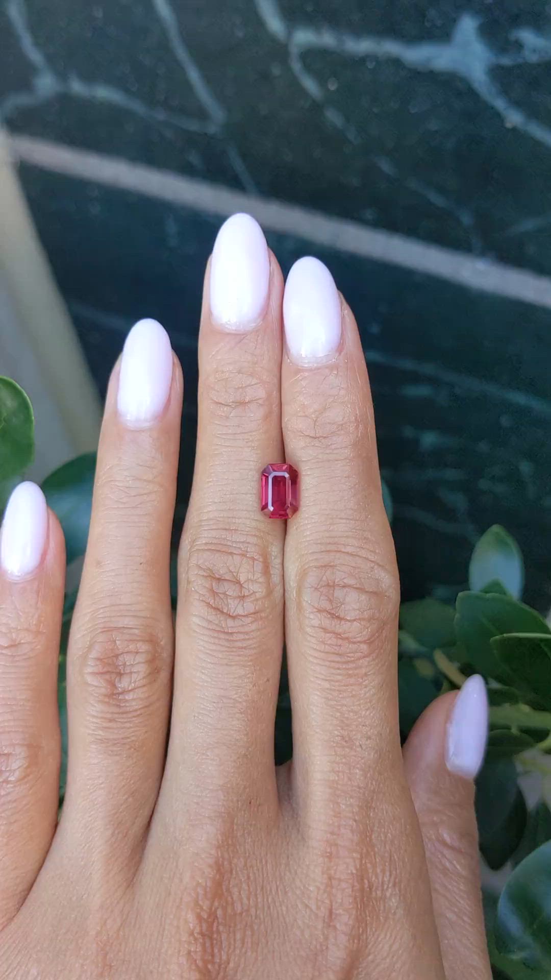 2.11 Ct. Ruby from Mozambique Size Video