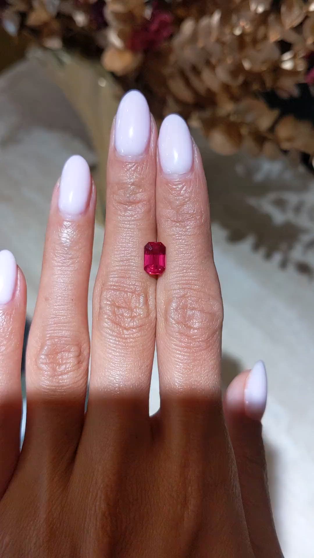 2.11 Ct. Ruby from Mozambique Size Video