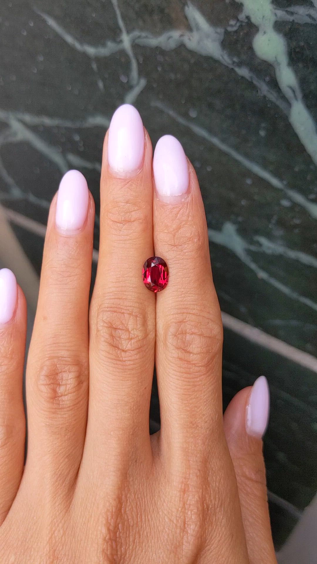2.02 Ct. Ruby from Mozambique Size Video