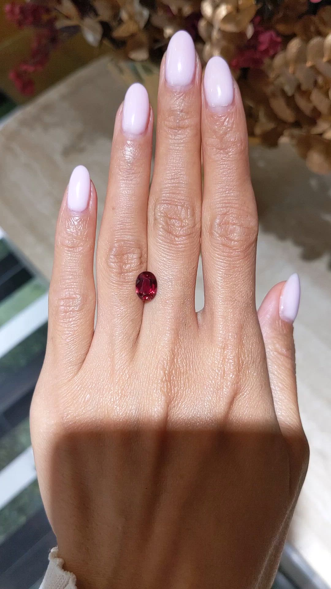 2.02 Ct. Ruby from Mozambique Size Video