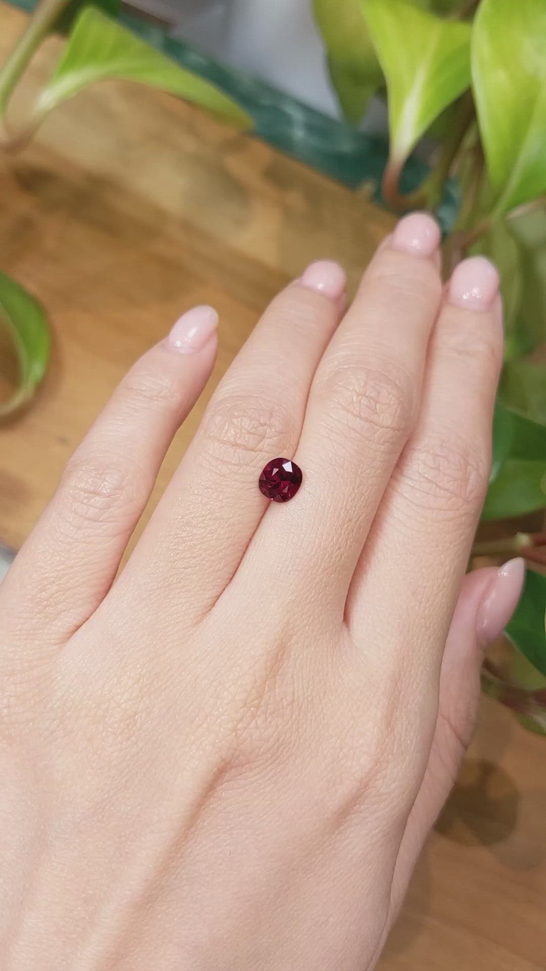 1.13 Ct. Ruby from Burma (Myanmar) Size Video