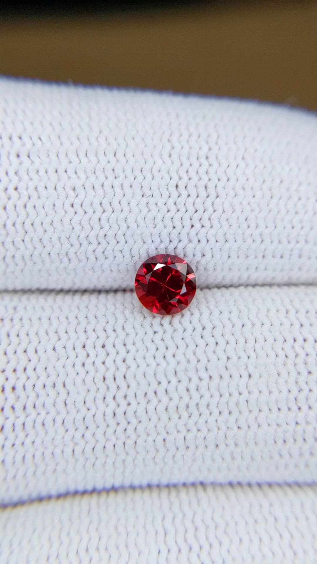 0.64 Ct. Ruby from Mozambique Size Video