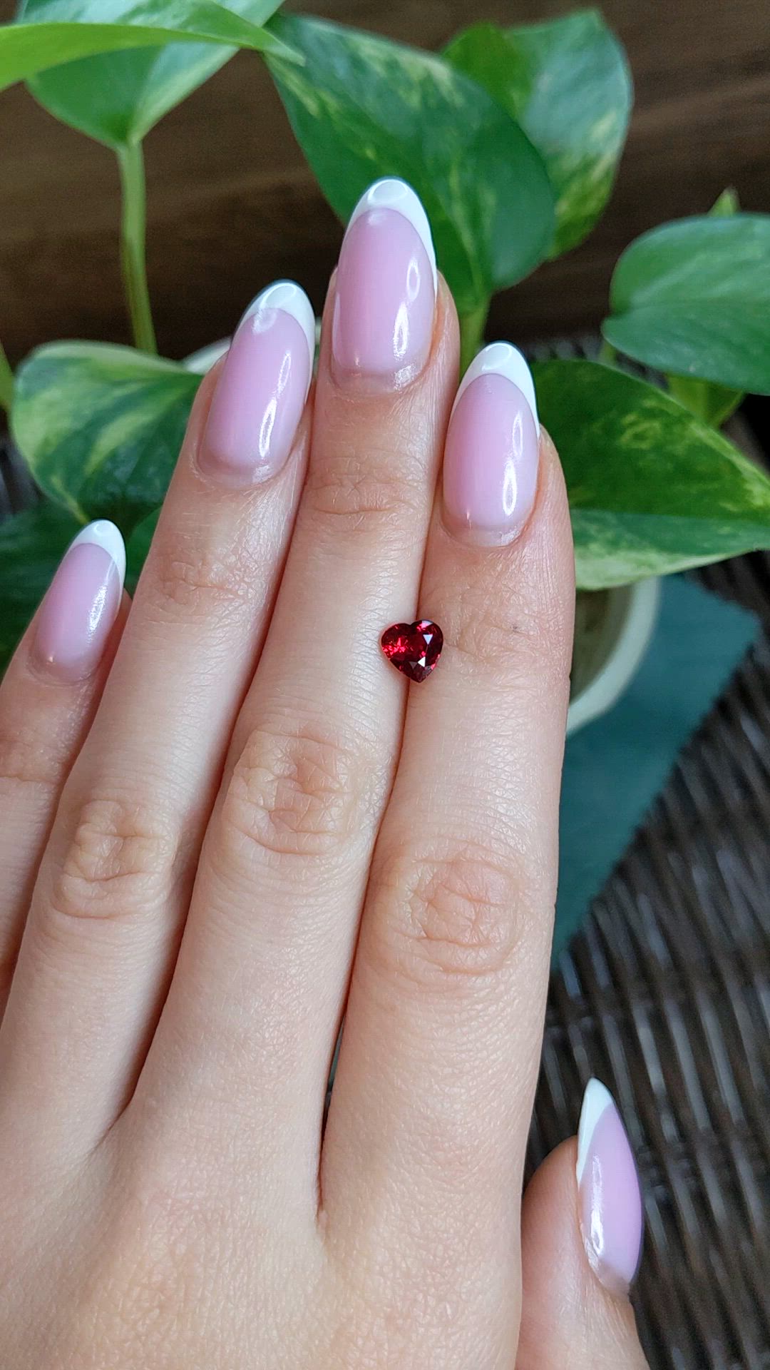 1.00 Ct. Ruby from Mozambique Size Video