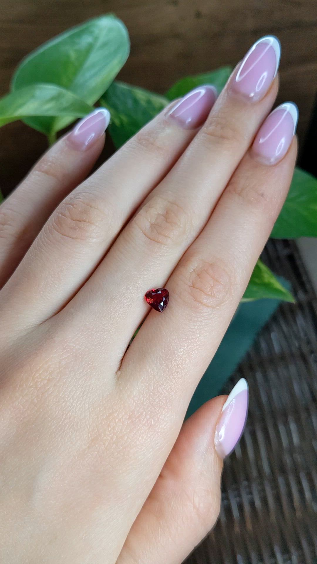1.00 Ct. Ruby from Mozambique Size Video