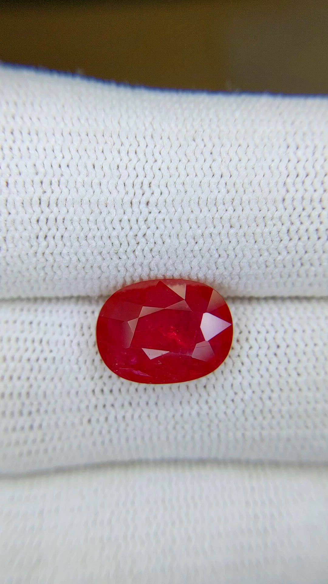 4.09 Ct. Ruby from Mozambique Size Video