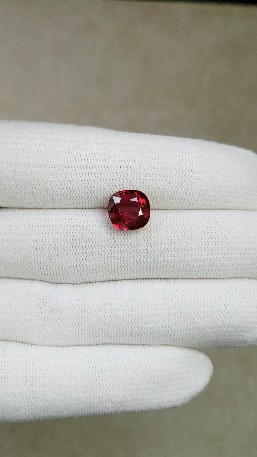 5.01 Ct. Ruby from Mozambique Size Video