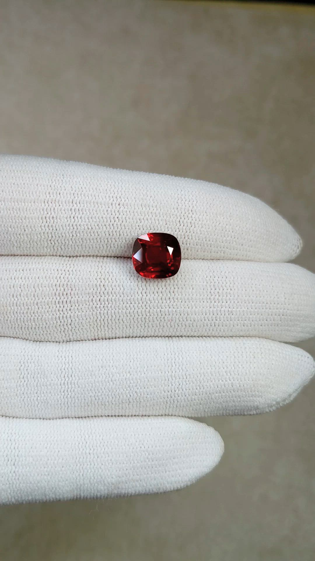 5.31 Ct. Ruby from Mozambique Size Video