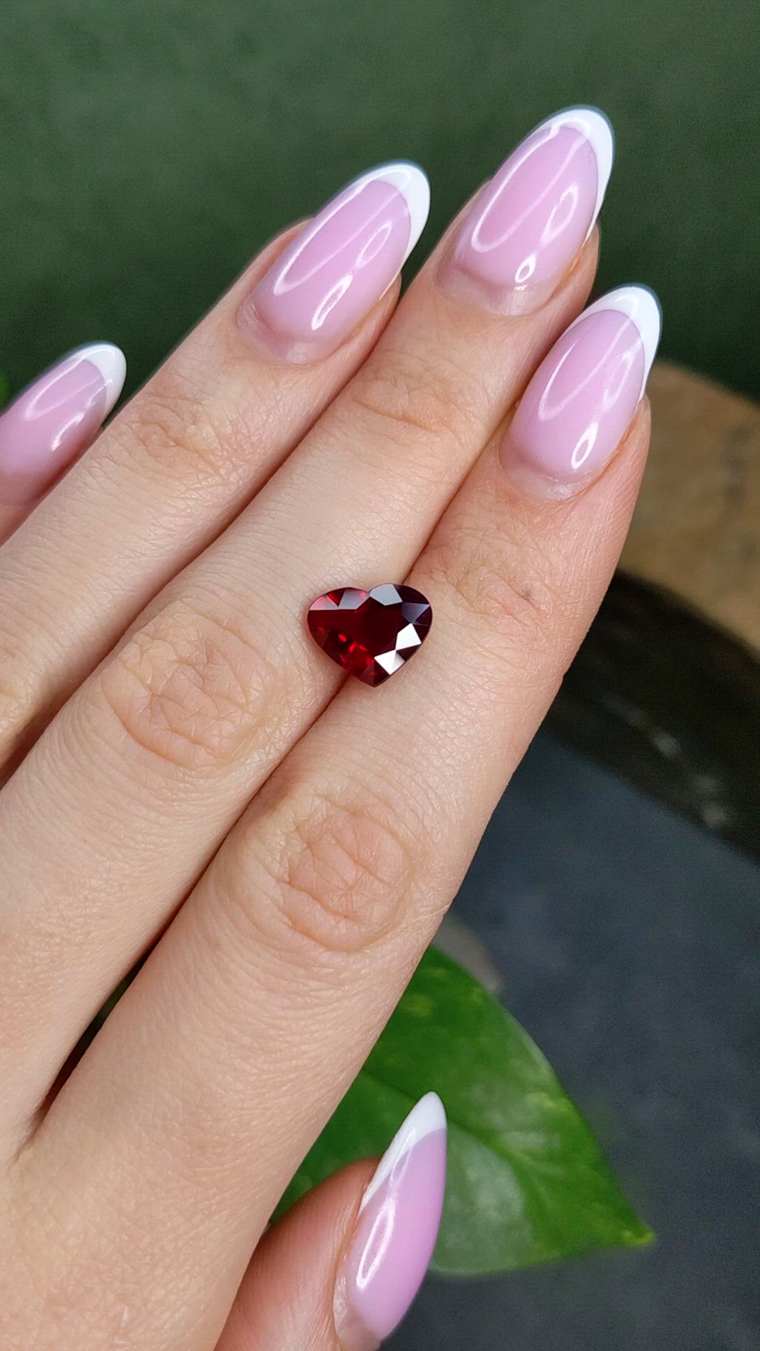 3.08 Ct. Ruby from Mozambique Size Video