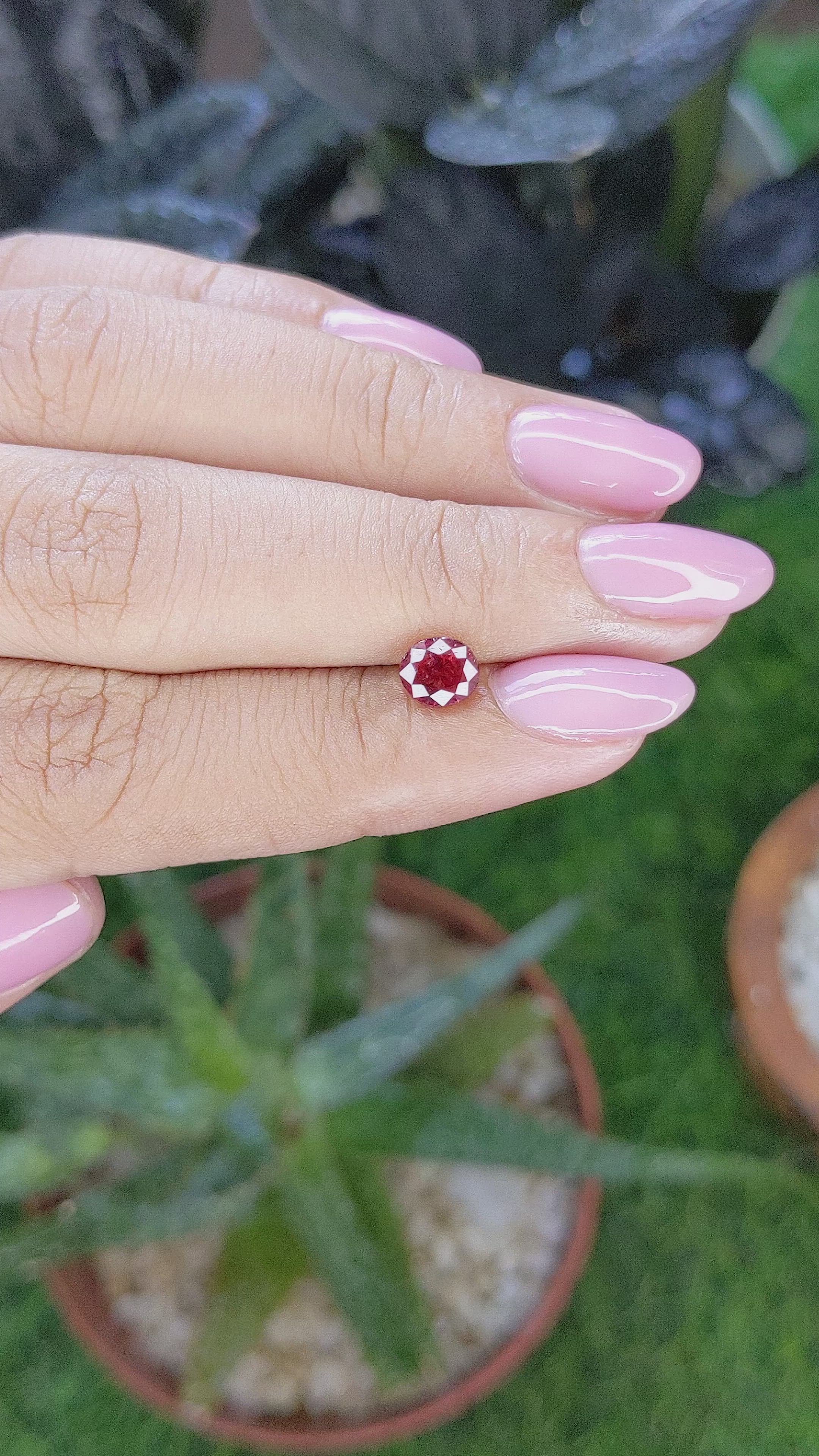 1.09 Ct. Ruby from Madagascar Size Video