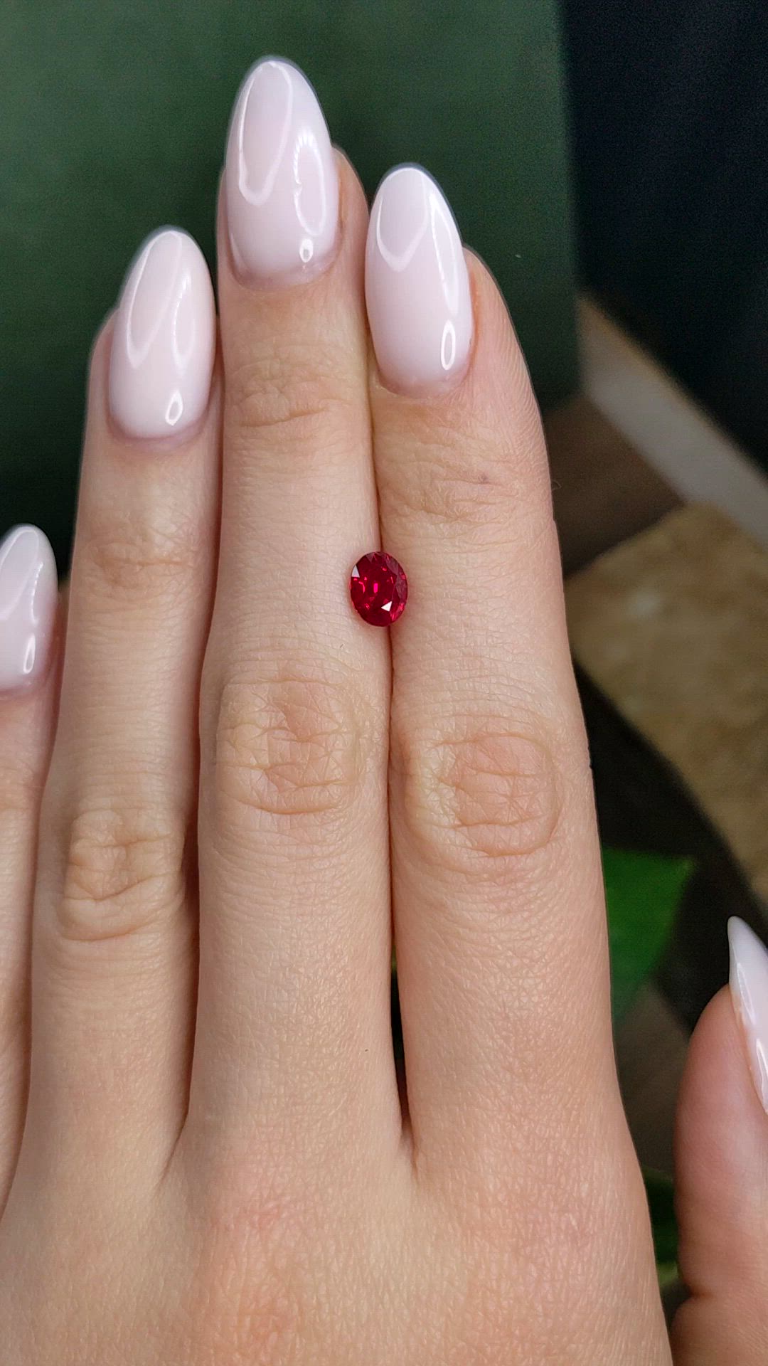 1.30 Ct. Ruby from Burma (Myanmar) Size Video
