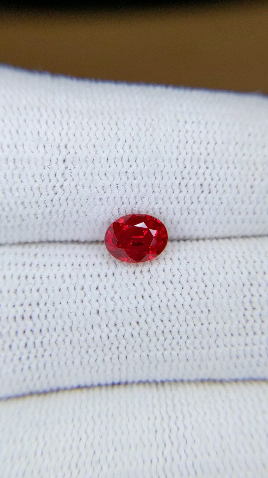 1.30 Ct. Ruby from Burma (Myanmar) Size Video