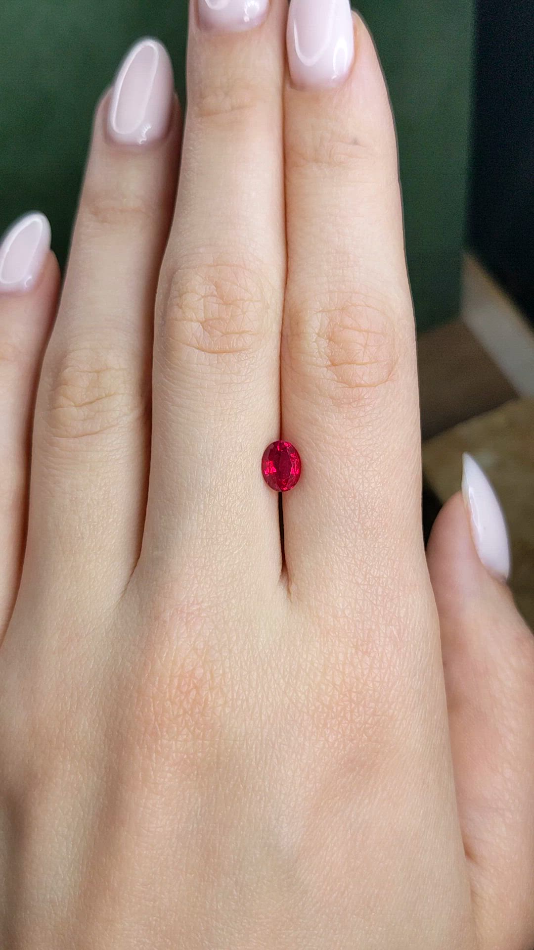 1.30 Ct. Ruby from Burma (Myanmar) Size Video