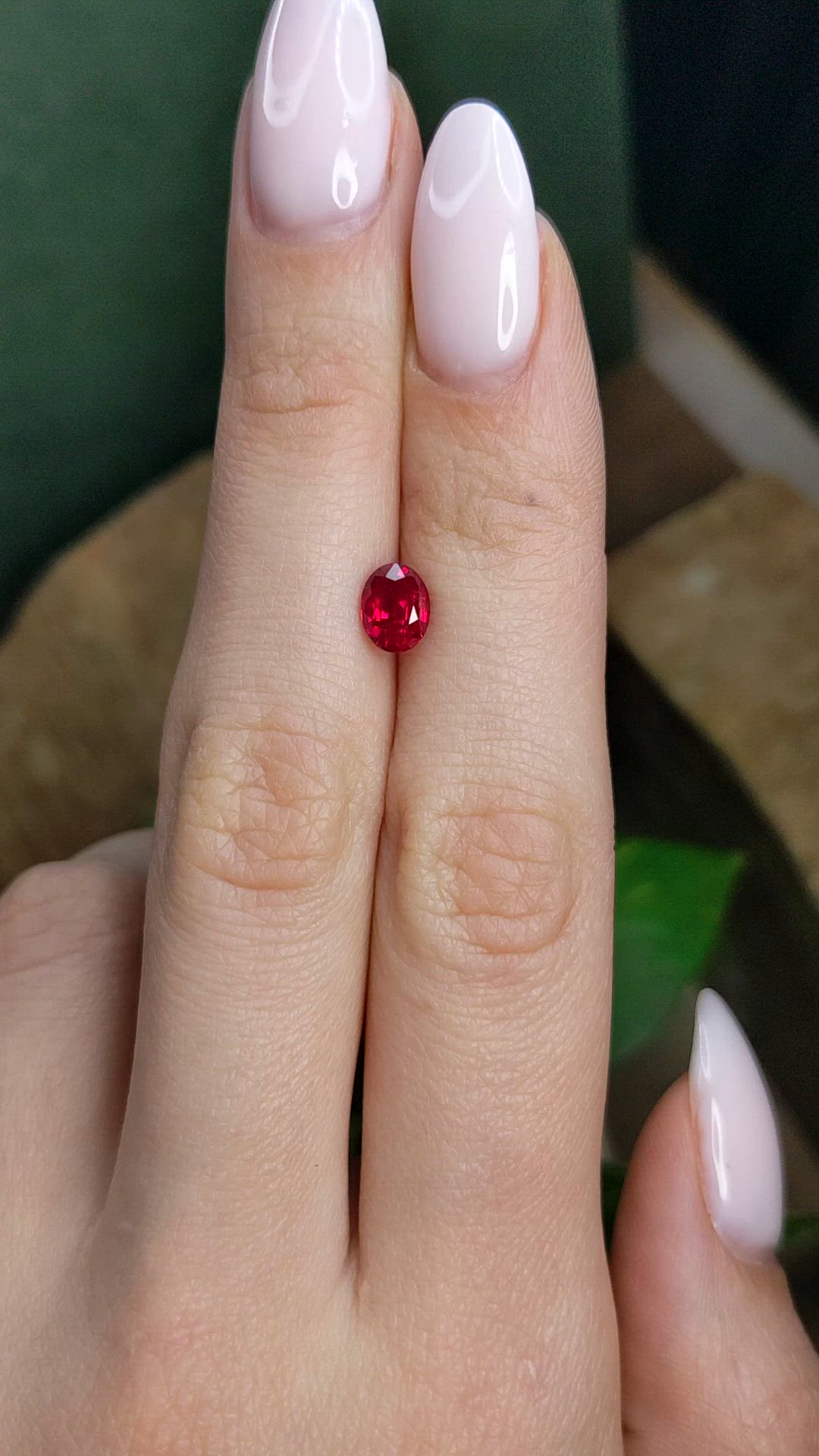 1.30 Ct. Ruby from Burma (Myanmar) Size Video