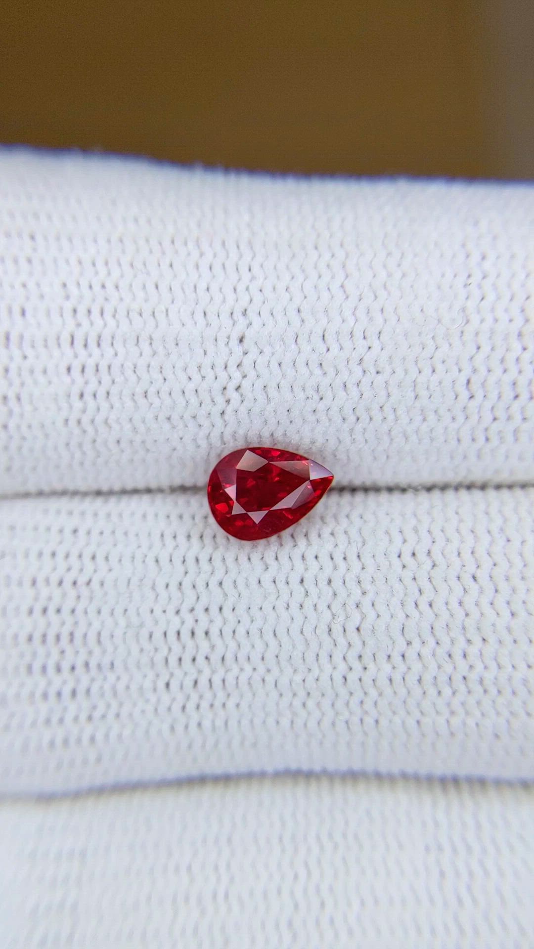 1.24 Ct. Ruby from Burma (Myanmar) Size Video