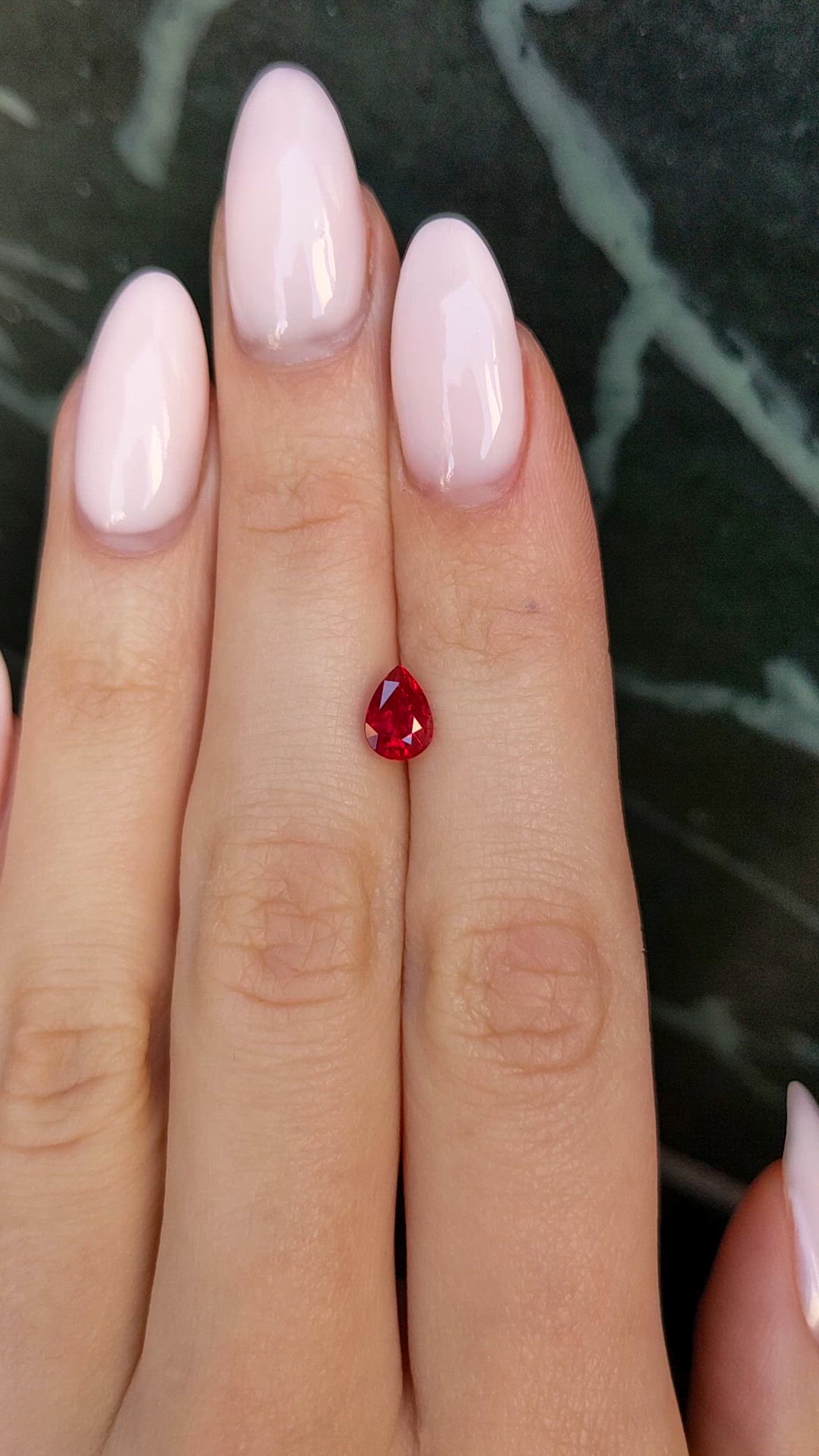 1.24 Ct. Ruby from Burma (Myanmar) Size Video