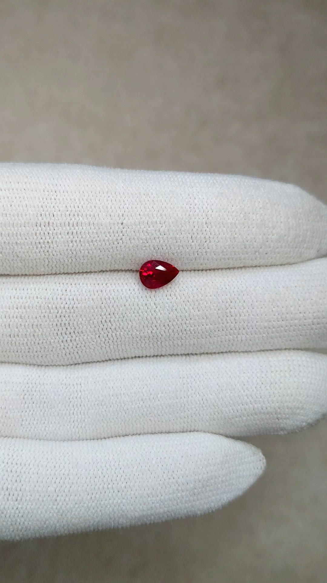 1.24 Ct. Ruby from Burma (Myanmar) Size Video