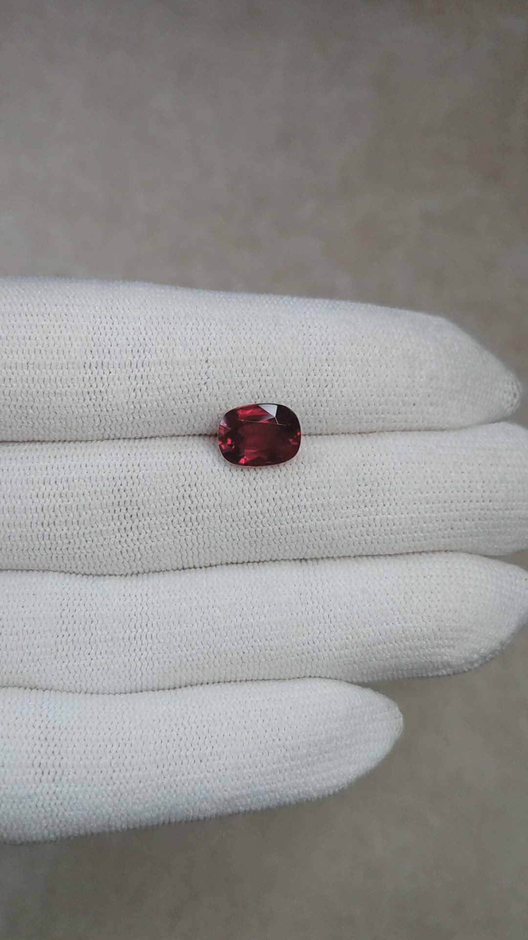 4.02 Ct. Ruby from Mozambique Size Video