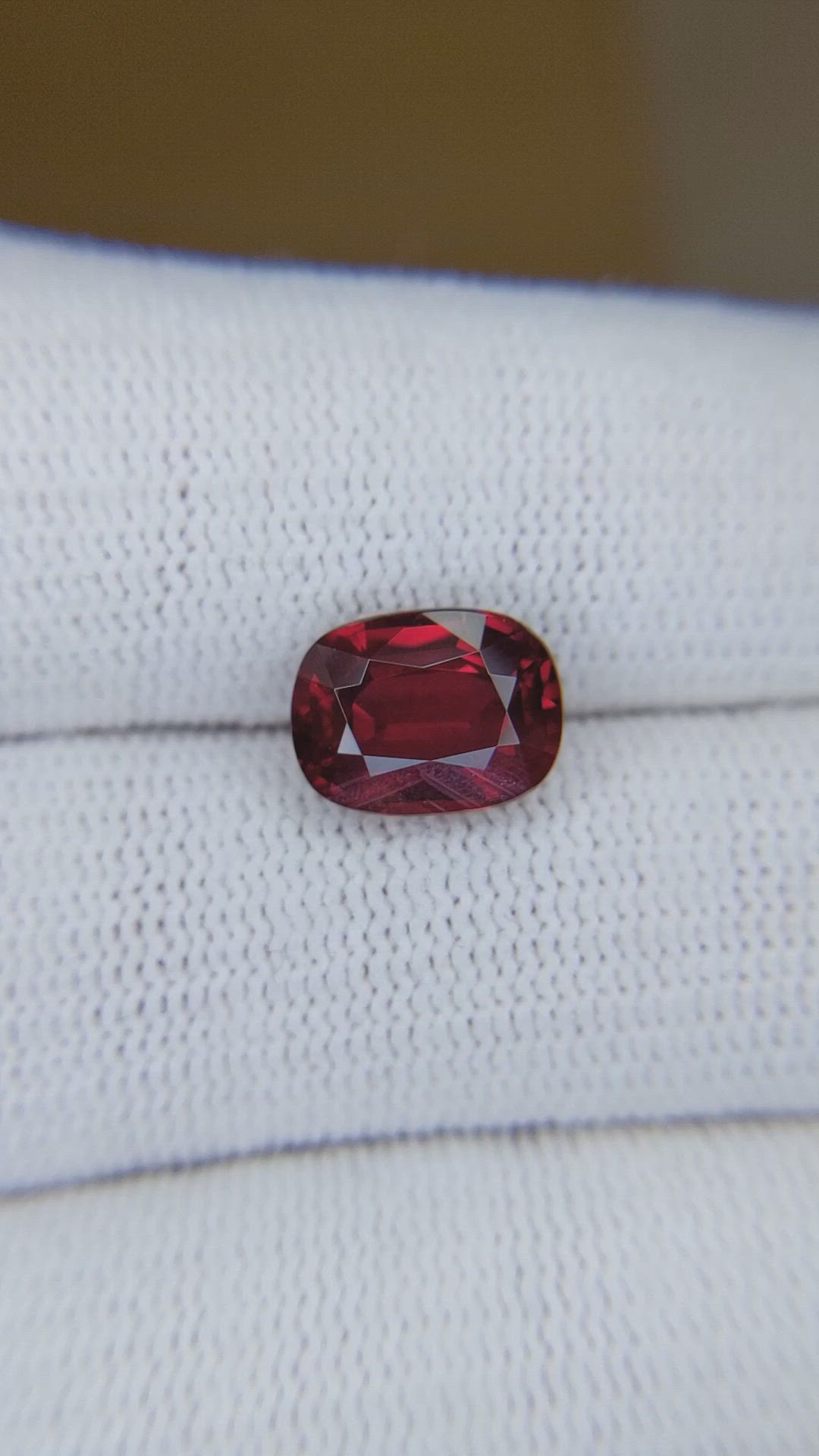 4.02 Ct. Ruby from Mozambique Size Video